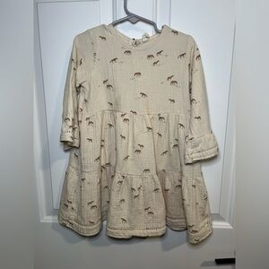 GUC Quincy Mae Horse Dress + Bloomers 4-5y